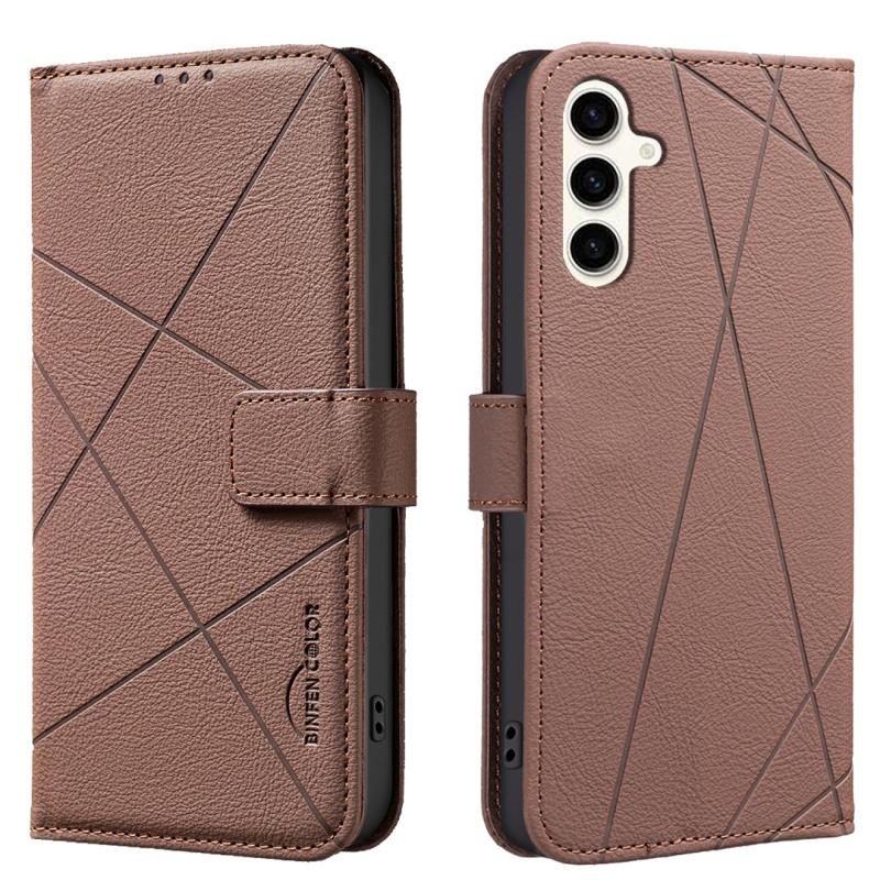 Кожаный чехол-кошелек с магнитной картой для Samsung Galaxy A56 A36 A26 A16 A55 A35 A15 A54 A34 A24 A14 A53 A33 A13 A52 A32