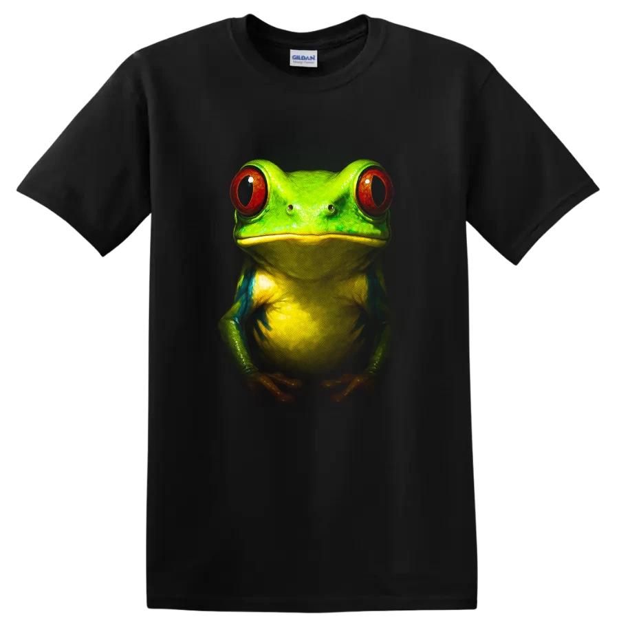 Red Eyed Tree Frog T Shirt Tropical Amphibian Wildlife Nature Art Tee