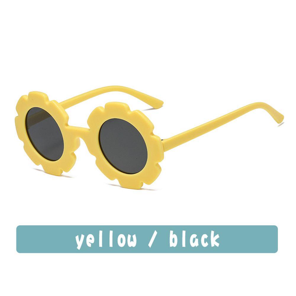 1pc Cute Fashion Trend Streetwear Eyewear Sun Glasses Vintage Flower Shape Children Sunglasses