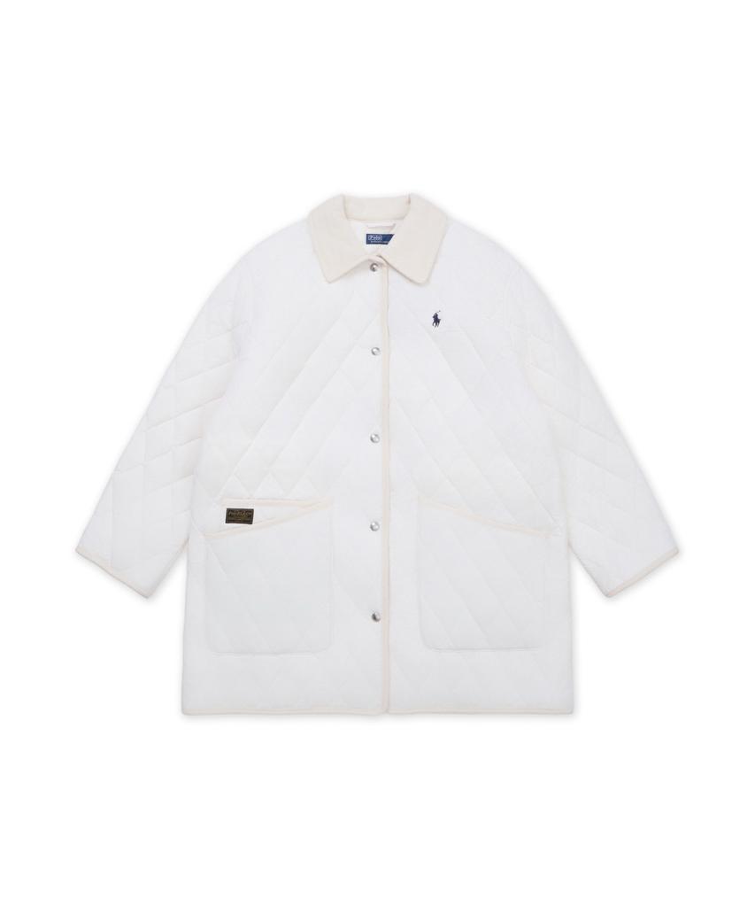 Polo Ralph Lauren Quilted Half Jacket - Natural