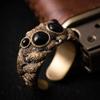 Персонализированные открытые кольца с животными, гальваническое медное кольцо, новое кольцо-прыгун-паук
