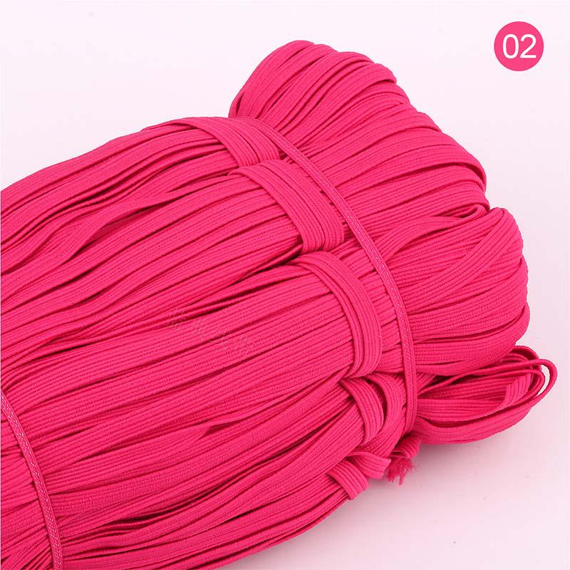 30 м эластичная резинка 0,6 см, тонкая плоская повязка на голову, аксессуары для волос, сделай сам, для одежды, обуви, аксессуары для шитья