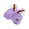 17cm Plush Doll Clothes Cute Accessories Comfortable Costumes Stylish Overalls