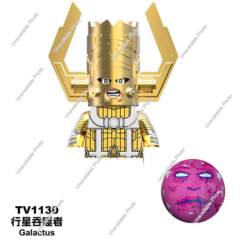 Toys Mini Building Blocks Galactus Doctor Doom Thing Human Torch Invisible Woman Mister Fantastic Figure Model for Kids toys