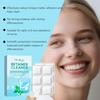 12 шт. Оральное средство Daily Denture Эфферувесцентные таблетки для чистки зубных протезов - Мягкая чистка, Свежесть и чистота, Портативный дизайн, Усиливает очищение
