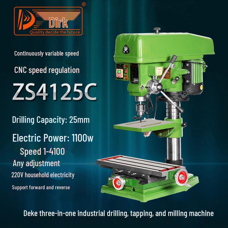 Deke Z516BC 16mm High Power 750W Bench Drill Press & Mill Machine