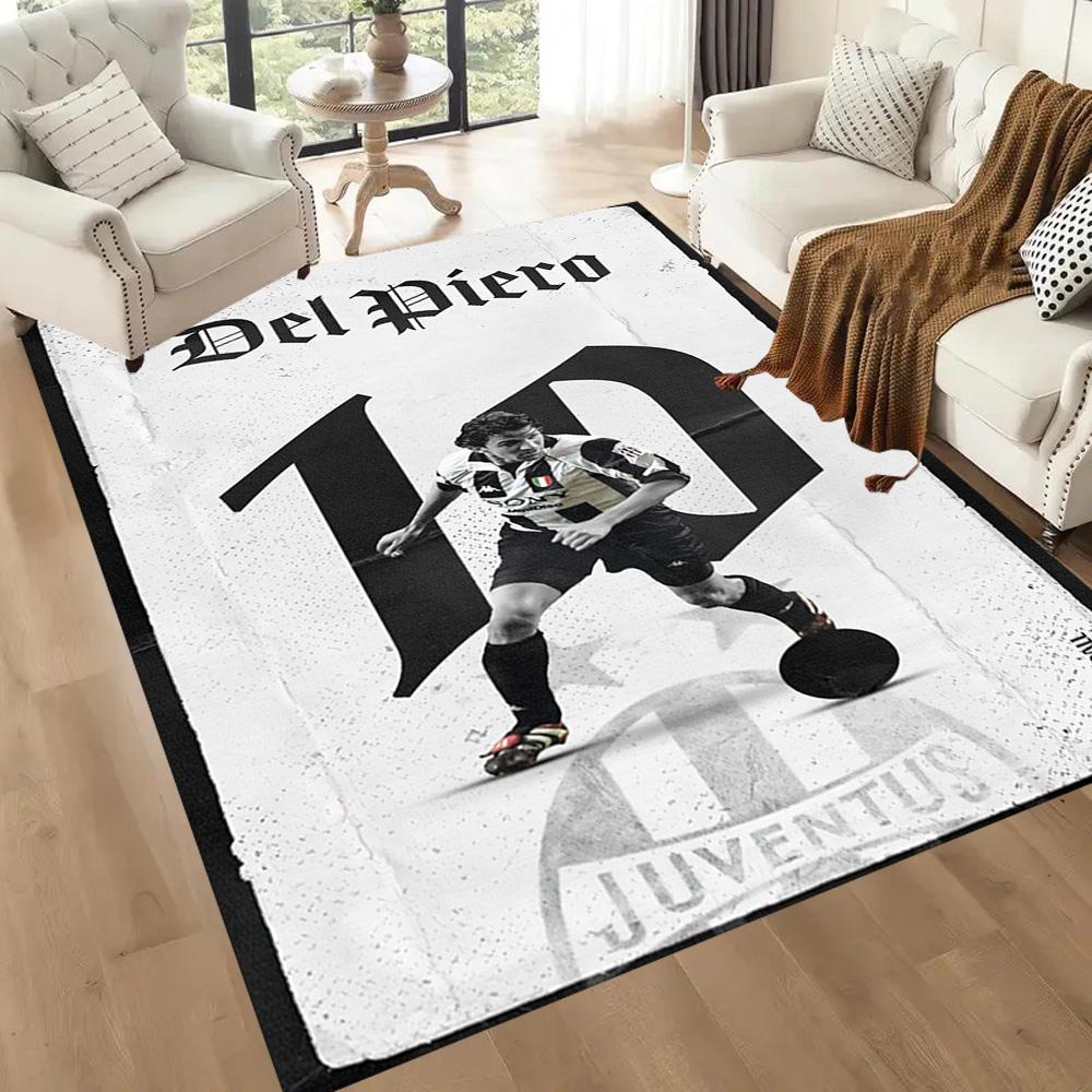 Juventus Floor Rug Office Rug Perfect For Game Room Foyer Outdoor Kitchen Antislip Rug Anime Office Decor Luxury Gift For Birthday Christmas Wedding