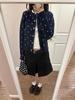 Sweet Temperament Polka Dot Knit Cardigan - Women's 2025 Spring/Autumn Korean Style Slim Short Versatile Top