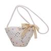Соломенная пляжная сумка ручной работы для женщин, сумка через плечо, летняя сумка, полая сумка, роскошный дизайн, новинка