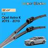 Для Opel Astra K 2015 2016 2017 2018 2019 Хэтчбек Аксессуары Натуральная Резина Автомобильные Передние Стеклоочистители Щетки для Лобового Стекла