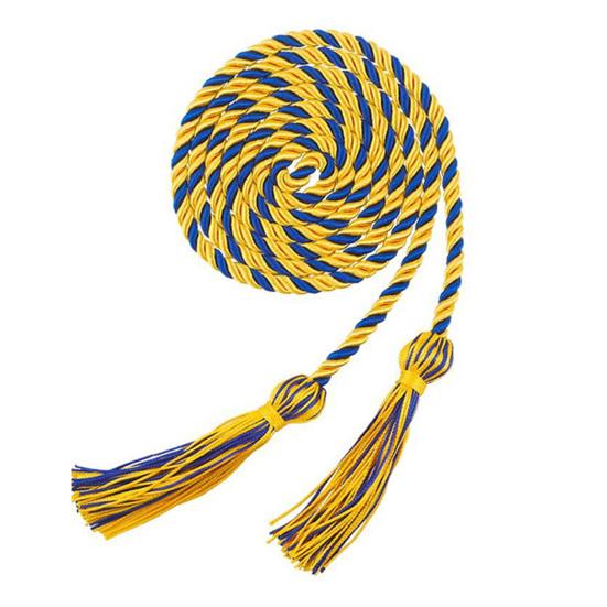 Почетные шнуры для выпускников 67 дюймов, выпускные кисточки, плетеные шнуры Национального почета для выпускников колледжа, бакалавров, магистров, докторов, выпускная церемония