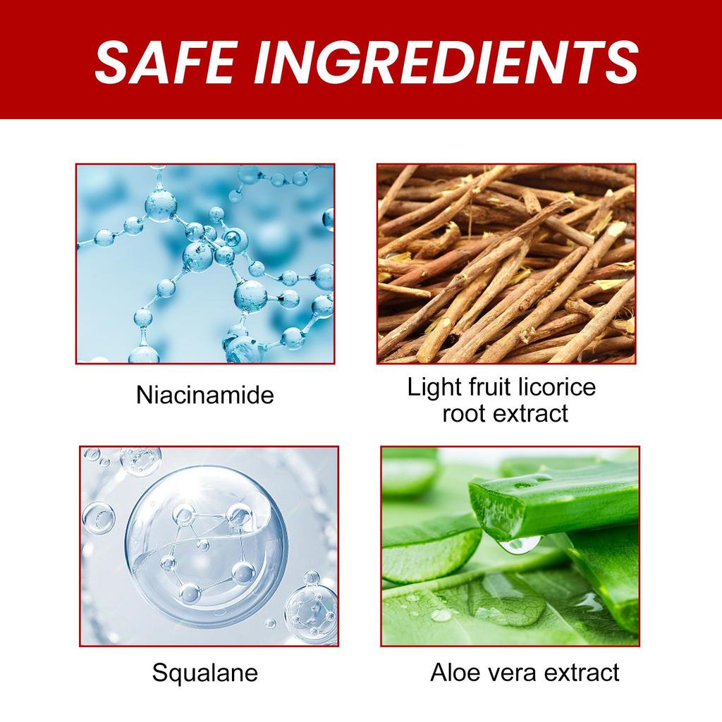 OUHOE Крем для ухода за лицом, осветляет пигментные пятна, увлажняет и питает, восстанавливает кожу, придает сияние и отбеливает. Подходит для использования на лице, 20 г.