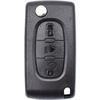 Car Remote Key Shell for Citroen C2 C3 C4 C5 C6 C8 Case Cover Fob 3 Buttons VA2 Blade CE0523 2008 2009-2011