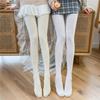 Взрослые японские молочно-белые чулки для девочек Loli Lolita Velvet Thin Bottom Pantyhose