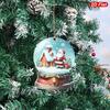 Деревянный подвес Елка С Рождеством Украшение для Рождественской Вечеринки 2025 Рождество Подвеска Санта Клаус Navidad Natal Подарок на Новый Год 2026