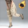 Autumn and Winter Harem Pants Women's Warm Plus Velvet Bloomers Pantalones Casual  High Waist Thick Ankle-length Joggers Vintage