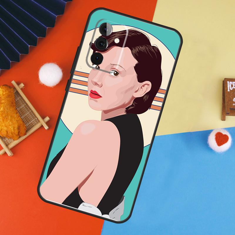 Чехол Millie Bobby Brown для Samsung Galaxy A53 A33 A13 A54 A34 A14 A56 A36 A16 A06 A12 A32 A52 A35 A17 A15 A55
