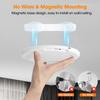 Gotopceed Rechargeable Motion Sensor Ceiling Light with Remote - Magnetic Wireless Ceiling Light Battery Powered for Closet Shower Stairs Shed
