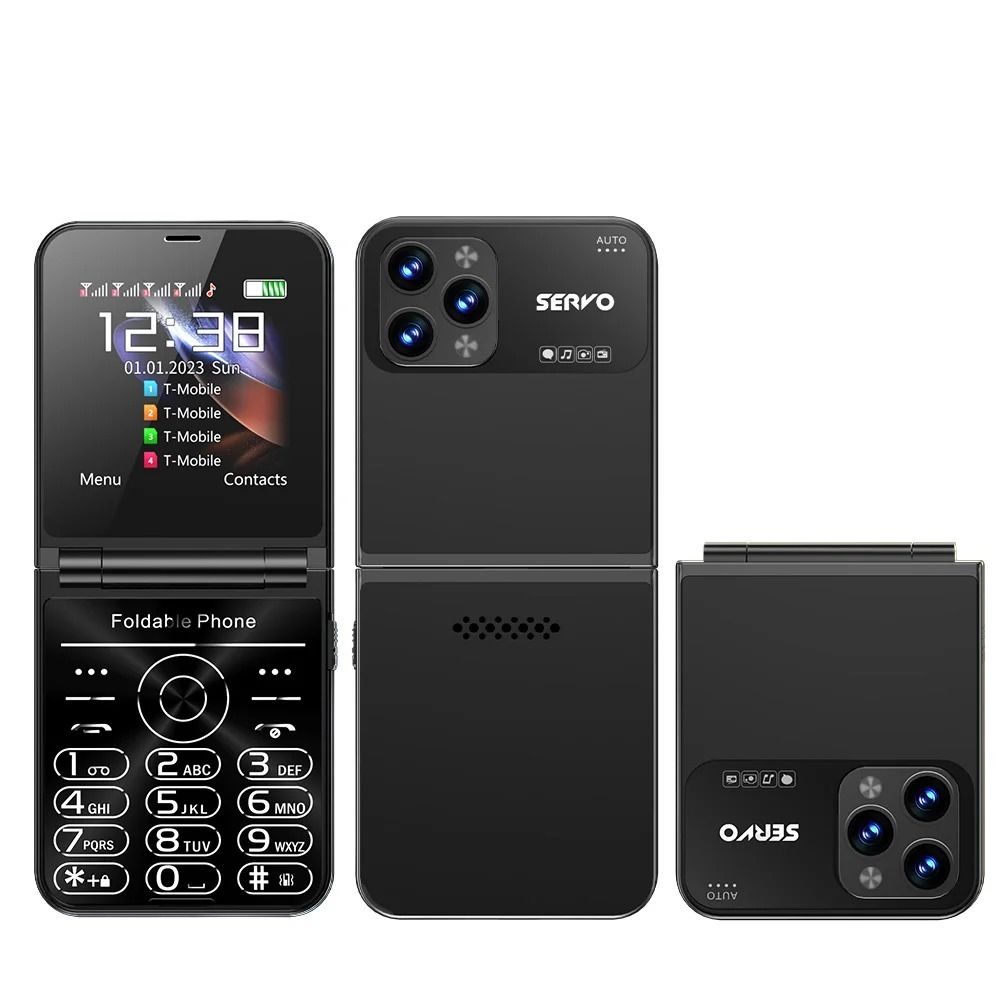 Складной телефон Flilo7 с FM-радио, женский раскладной мобильный телефон, небольшой раскладной мобильный телефон