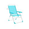 Chaise Pliante - Marbueno - Aigue Marine - Aluminium - 5 Positions - Pliable