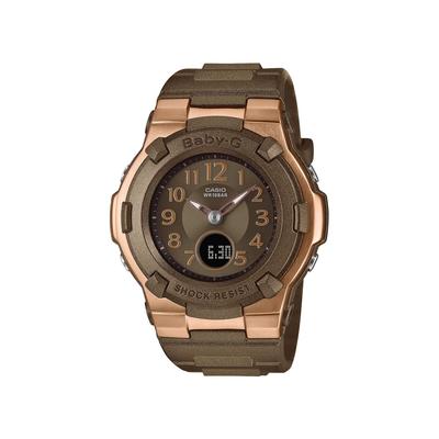 Женские радиоуправляемые часы Baby-G на солнечной батарее, коричневые, BGA-1100DC-5AJF, Оригинальная японская версия