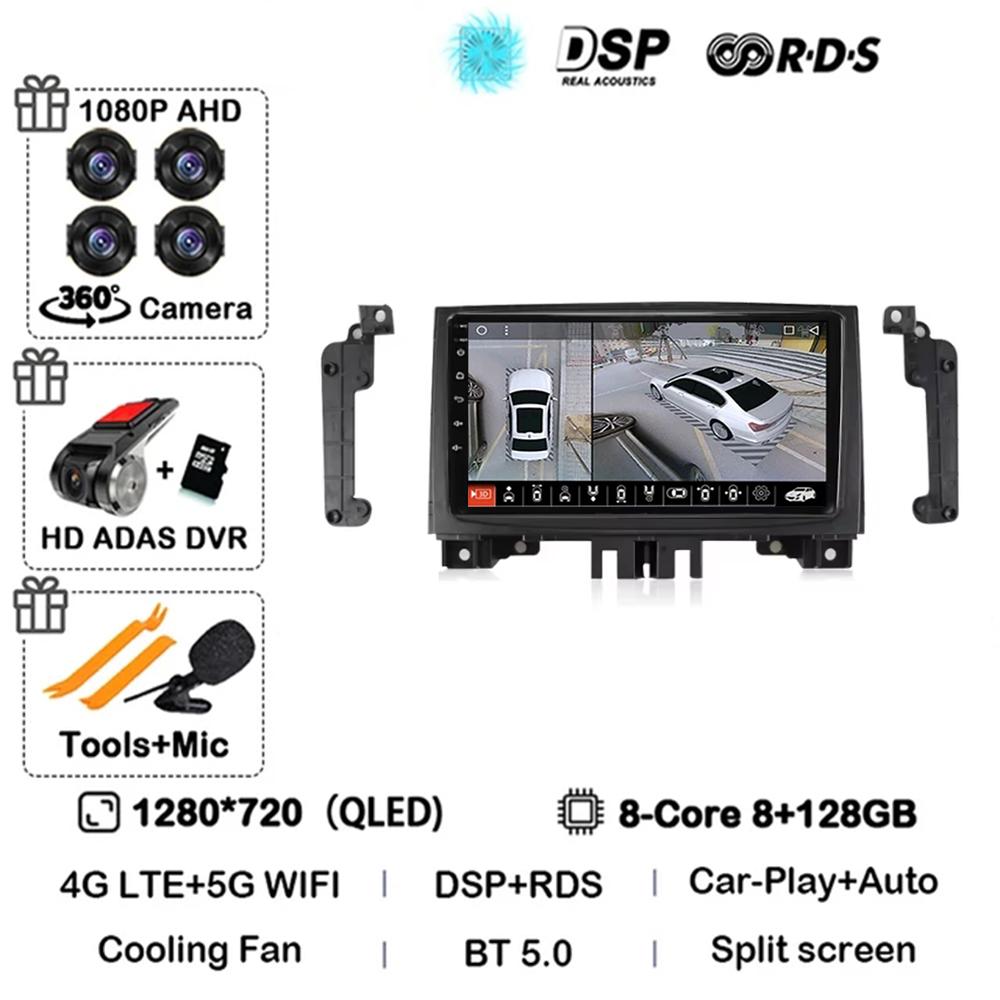 Android 14 qled для vw Craft для Mercedes Benz Sprinter 2006-2016 радиоприемник для автомобилей Android Carplay Auto 4G Wi-Fi Navegação GPS