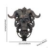 Sheep Head Statue, Headed Wall Hanging Ornament, Mount Door Knocker for Office,