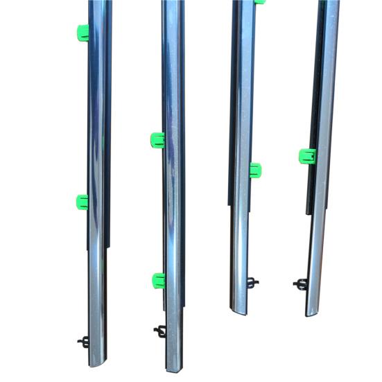 4 шт., уплотнительная лента для наружного окна, резиновая уплотнительная накладка для стекла, литая накладка для Honda