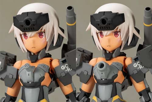 Kotobukiya Frame Arms Girl Gourai Kai [Black] with FGM148 Type Anti-Tank Missile, Approximately 160mm Tall, Non-Scale Plastic Model