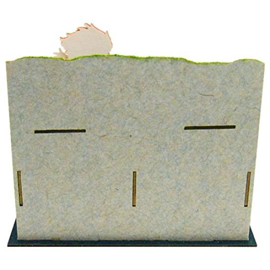 Sankei Studio Ghibli Мини Пони на скале Пони бежит по воде Рыба Бумажная модель Немасштабный MP07-39