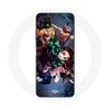 Case for Samsung Galaxy A22 5G Tanjiro Nezuko and Inosuke Slayer Kimetsu No Yaiba Manga