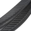 2Pcs 24.5cm Carbon Fiber Car Wheel Eyebrow Arch Fender Rubber Protection Strips