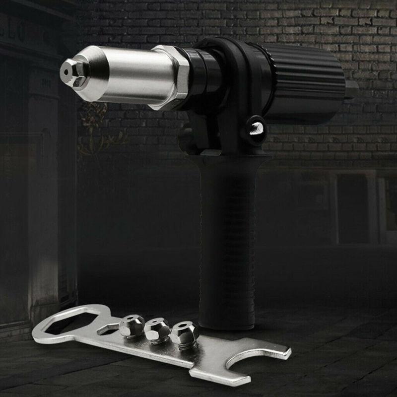 Набор адаптеров для клепальных сверл для гаек из алюминиевой стали, заклепок из нержавеющей стали