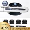 Для VOLKSWAGEN VW Защитная наклейка от столкновений на ручку двери из ПУ Для Volkswagen Golf 5 6 7 Charang Beetle Beetle Arteon L