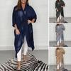 Summer Female Cardigan Top Fashion Women Thin Loose V-Neck Sunscreen Long