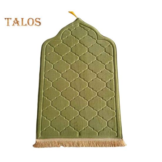 Исламский молитвенный коврик, утолщенный напольный коврик, нескользящий нижний молитвенный коврик для детей, мужчин, женщин, лба, коленей, подарок на Рамадан