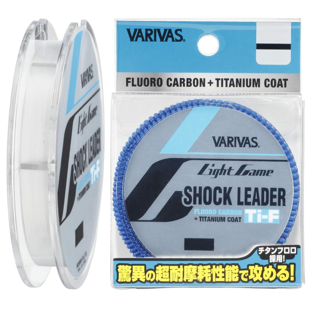 Morris Light Game Shock Leader Ti Fluorocarbon Natural Line, Natural, 30m, 2.5lb, 0.6,