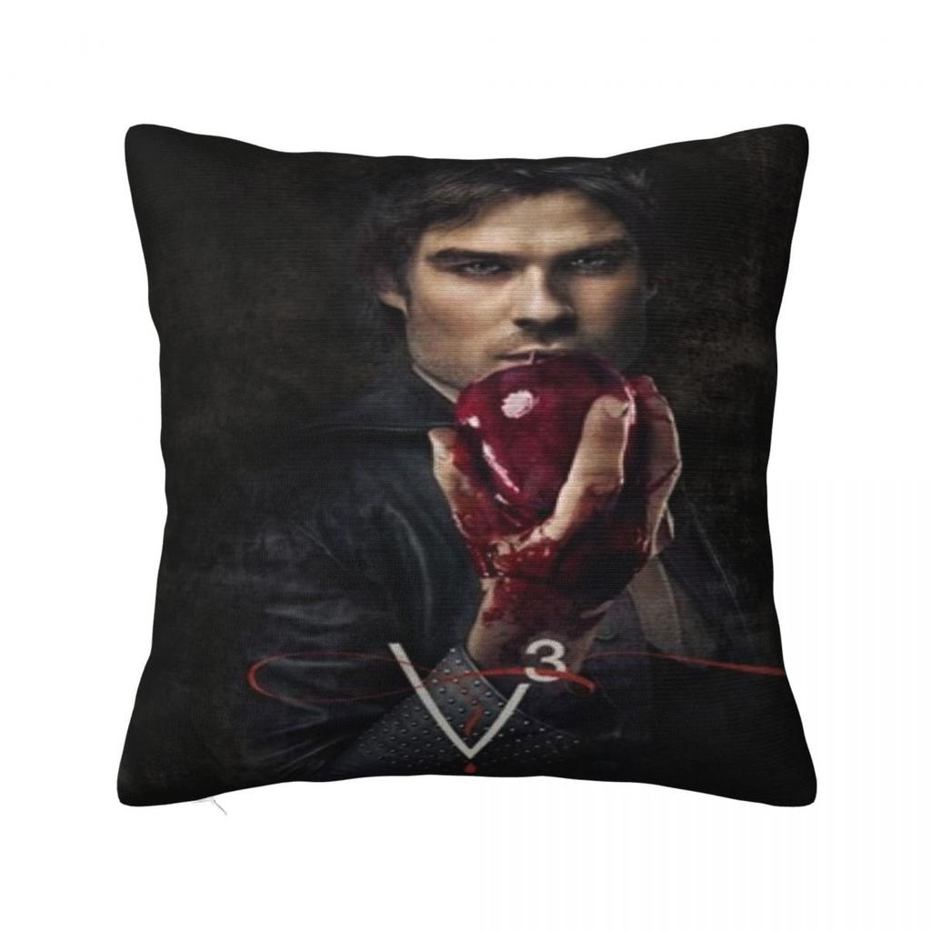 Наволочка Damon Salvatore Мерч Печать Чехол для Подушки Наволочки Домашний Декор Квадратный Разные Размеры