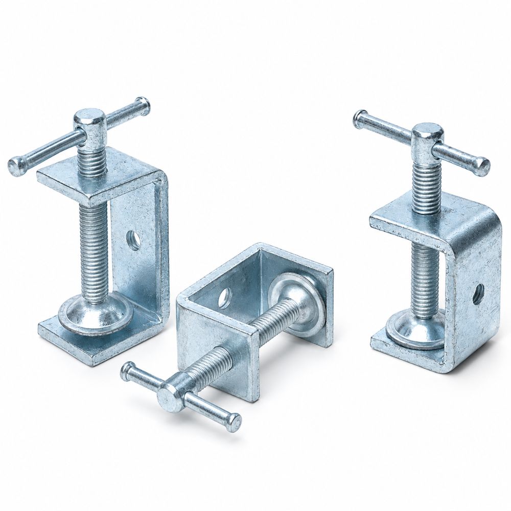 Zinc Plating C-clamp Adjustable Fixed Holder Clip High Quality Square Clamp Hardware Fasteners