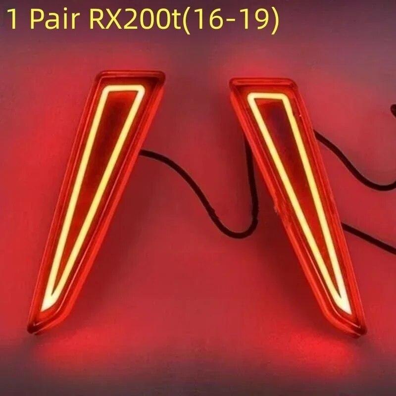 Одна пара автомобиля, модернизация заднего бампера, отражатель сигналов, стоп-сигнал для Lexus RX200t RX300 RX350 2016-2022