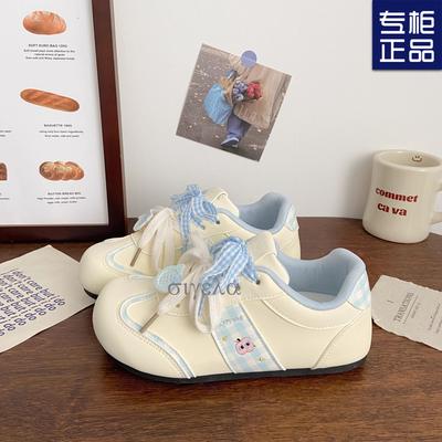 Дофаминовые девушки нишевые повседневные кеды женские новые мультяшные милые кампусные плоские удобные нравственные тренировочные туфли