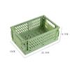 Carefully Selected Foldable Desktop Storage Basket - Plastic Hollow Design for Daily Home Use
