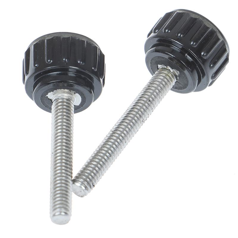 M4 M5 Нейлоновый винт с накатанной головкой и круглой пластиковой головкой, ручка с накатанной головкой, бакелит