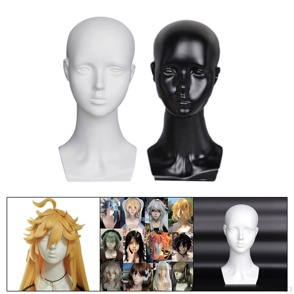 Манекен-дисплей с головкой и плечом, женская стойка, аксессуары для красоты, модель для бутиков