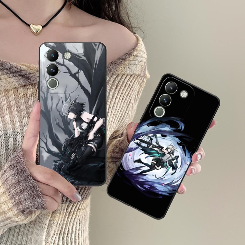 Arknights Greythroat Матовый ТПУ Чехол для Мобильного Телефона для VIVO V60 V50 V40 V30 V29 V27 V25 V23 Pro Lite 5G Цветной Печатный Чехол