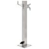 vidaXL Garten-Wassersäule Edelstahl Quadratisch 65 cm