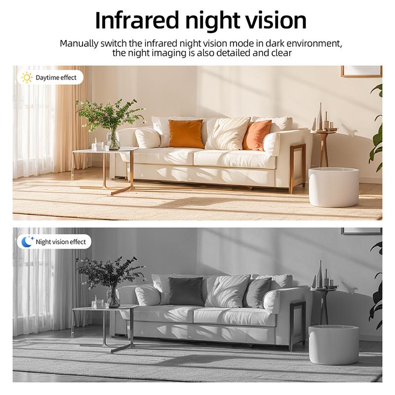 Мини-камера 1080P Беспроводная Wi-Fi Удаленный монитор Интеллектуальная камера Домашняя IP-камера Обнаружение движения Регистратор