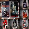 Чехол для телефона Ужасы Террифаер Мягкий для IPhone 11 17 Air 16E 16 Pro Max 15 + 14 Plus 13 Mini 12 Apple 7 SE 8 Fundas Coque 11