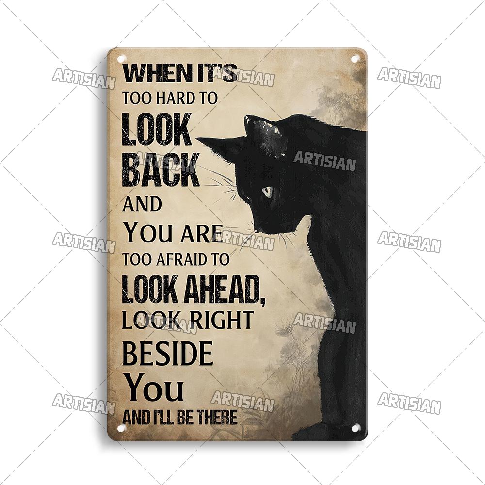 Артизан Кот Ретро Металлический Знак Забавный Питомец Винтажный Знак Декоративная Жестяная Табличка Гараж Бар Паб Клуб Кухня Дом Человек Пещера Настенный Декор