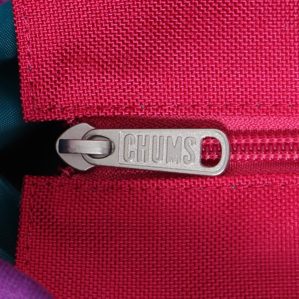 Сумка-тоут с открытым верхом, нейлоновая [Chums] CH60-3606 H-фиолетовый/розовый